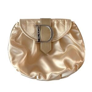 Christian Dior Satin Perfume Cosmetic Bag